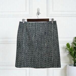 White House Black Market Women’s Gray Tweed Skirt Size 2